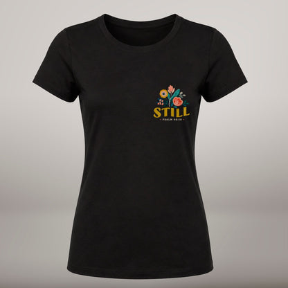 Be Still and Know – T-shirt de Manga Curta | Caminho Collection | Sheepfy - Sheepfy