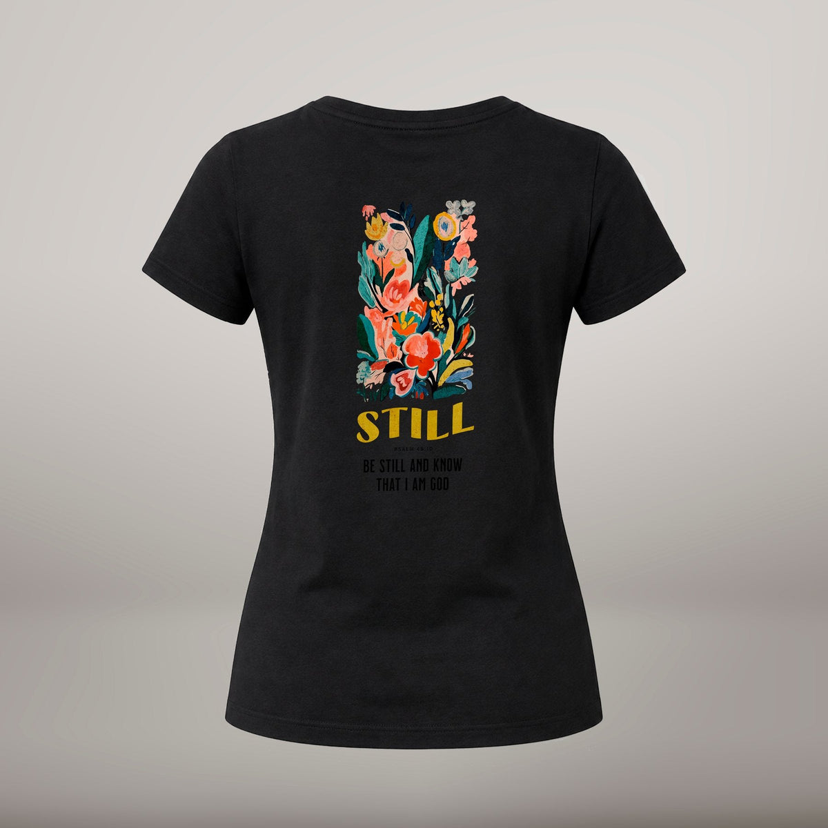 Be Still and Know – T-shirt de Manga Curta | Caminho Collection | Sheepfy - Sheepfy