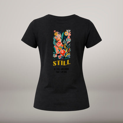 Be Still and Know – T-shirt de Manga Curta | Caminho Collection | Sheepfy - Sheepfy