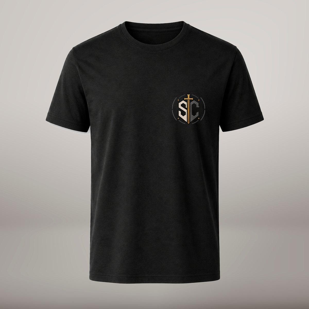 Be Strong and Courageous – T-shirt de Manga Curta | Caminho Collection | Sheepfy - Sheepfy