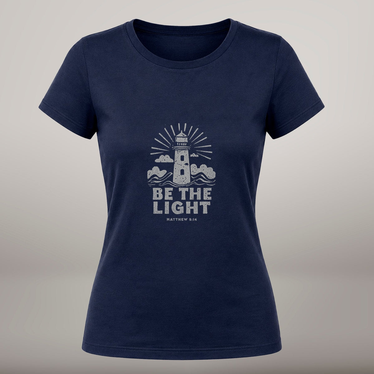 Be the Light – T-shirt de Manga Curta | Caminho Collection | Sheepfy - Sheepfy
