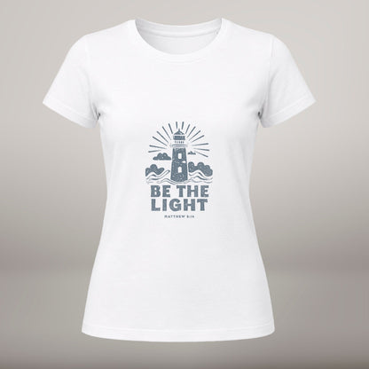 Be the Light – T-shirt de Manga Curta | Caminho Collection | Sheepfy - Sheepfy