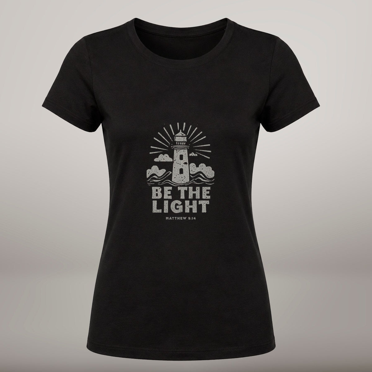 Be the Light – T-shirt de Manga Curta | Caminho Collection | Sheepfy - Sheepfy