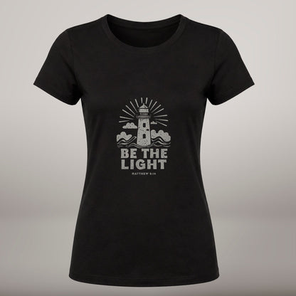 Be the Light – T-shirt de Manga Curta | Caminho Collection | Sheepfy - Sheepfy