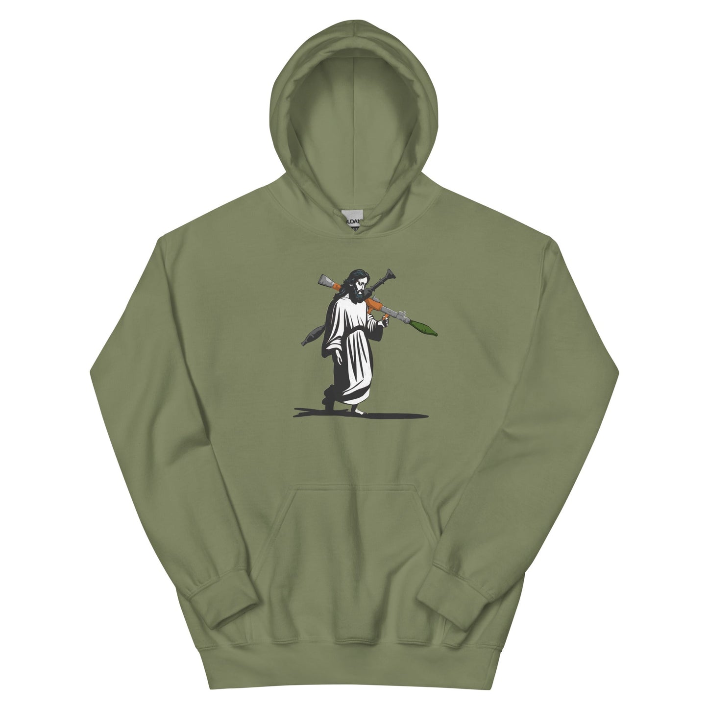 Blusa de moletom com capuz unissex - Jesus - Sheepfy