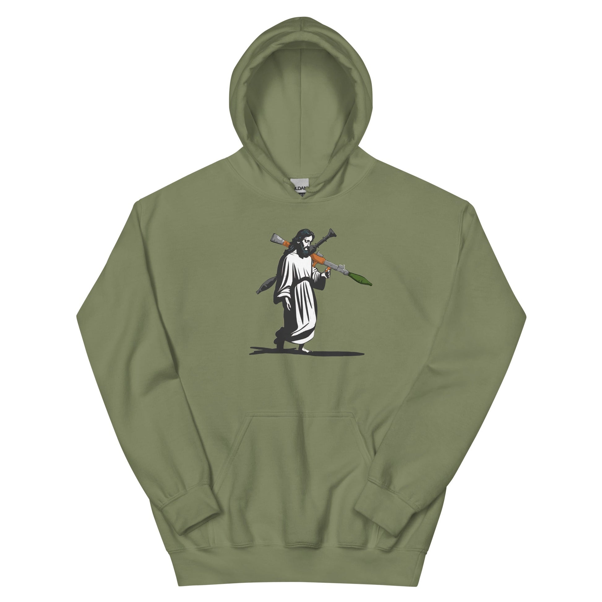 Blusa de moletom com capuz unissex - Jesus - Sheepfy