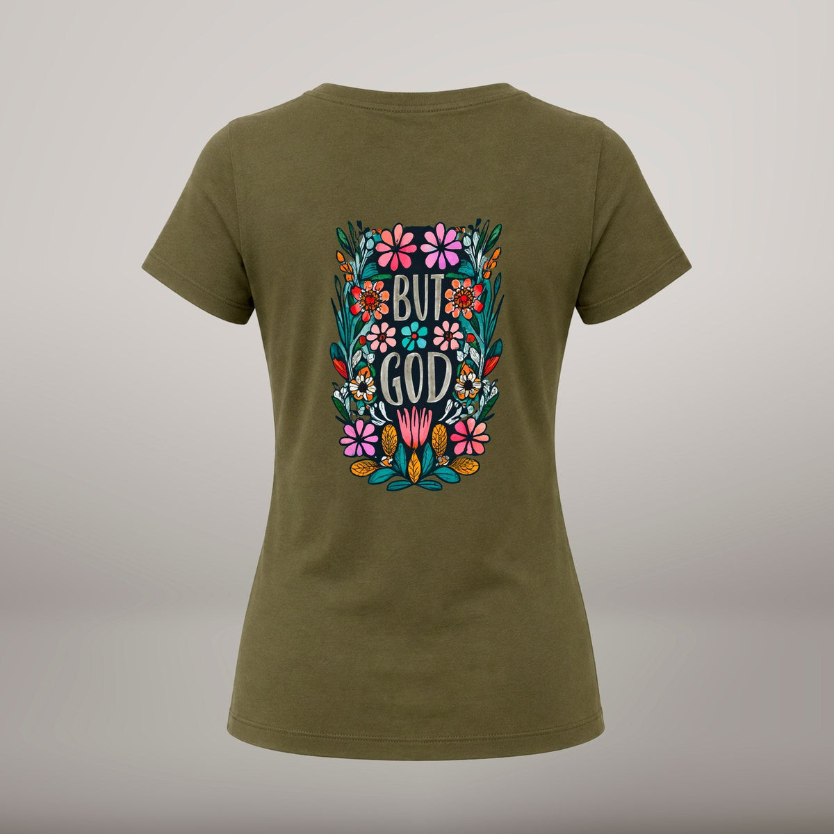 But God – T-shirt de Manga Curta | Caminho Collection | Sheepfy - Sheepfy