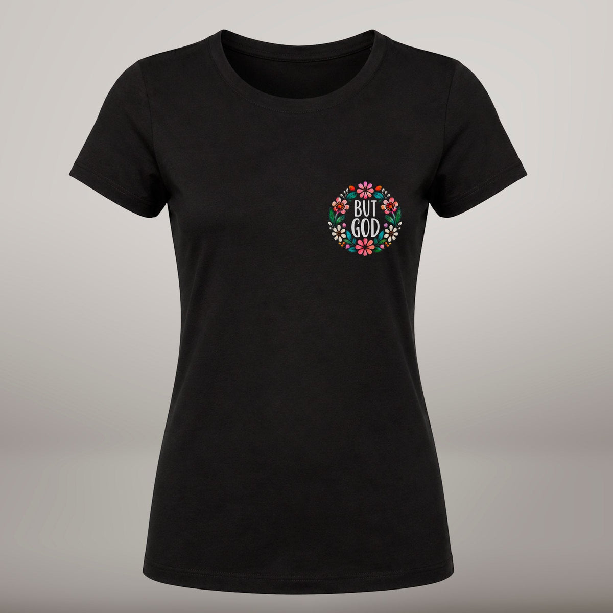 But God – T-shirt de Manga Curta | Caminho Collection | Sheepfy - Sheepfy