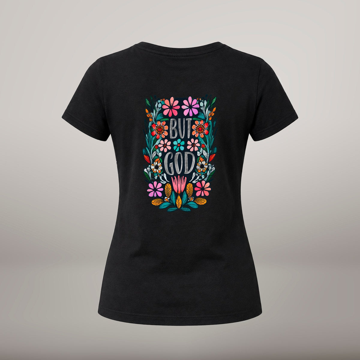 But God – T-shirt de Manga Curta | Caminho Collection | Sheepfy - Sheepfy