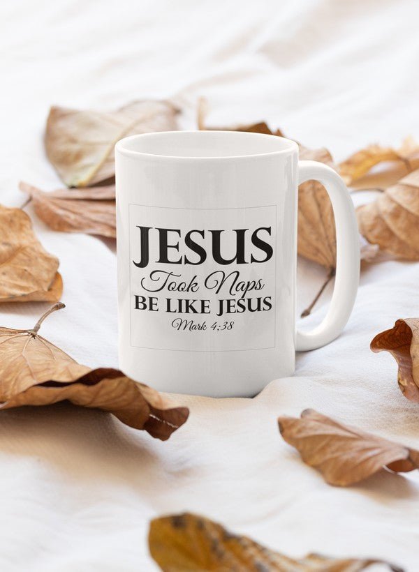 Caneca - Jesus Took Naps Be Like Jesus - Sheepfy