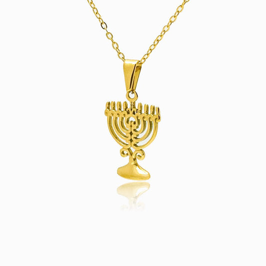 Colar Candelabro em Aço Inoxidável - Sheepfy