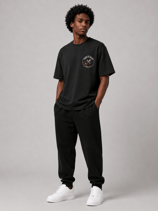 David vs Giant – T-shirt cristã oversized de homem – foto 2