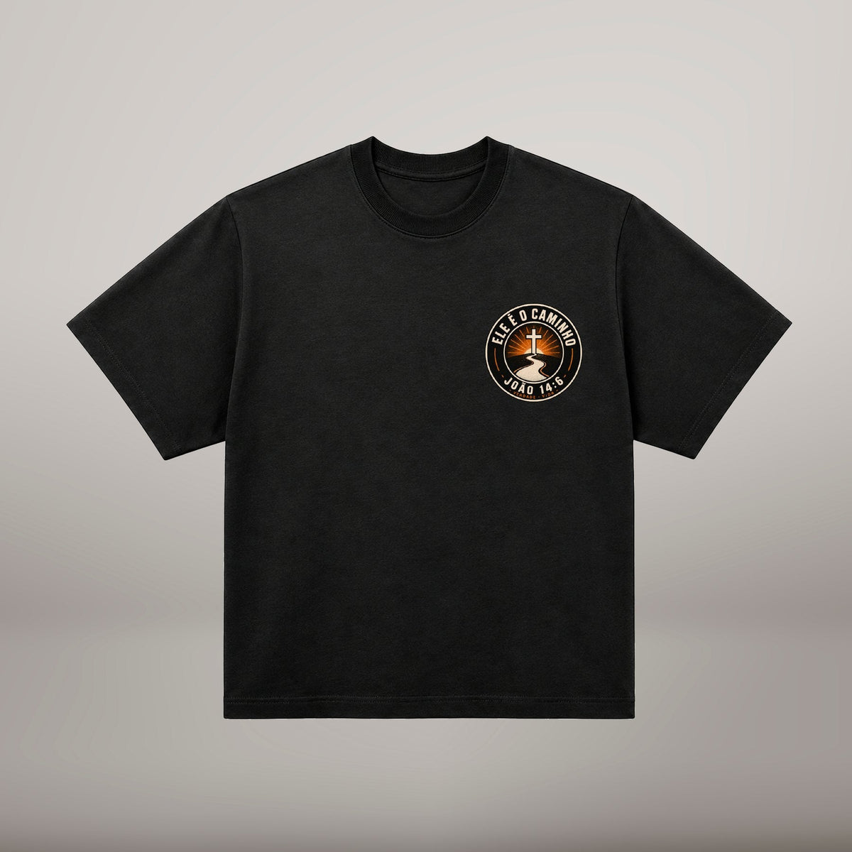 Ele É o Caminho – T-shirt Oversized | Caminho Collection | Sheepfy - Sheepfy
