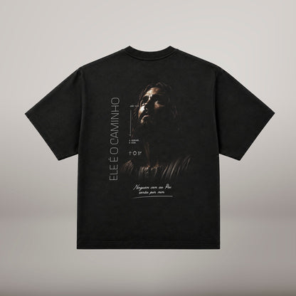 Ele É o Caminho – T-shirt Oversized | Caminho Collection | Sheepfy - Sheepfy