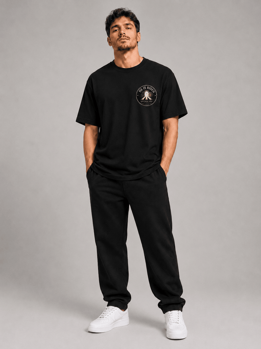 Ele Vive – T-shirt cristã de homem – foto 2