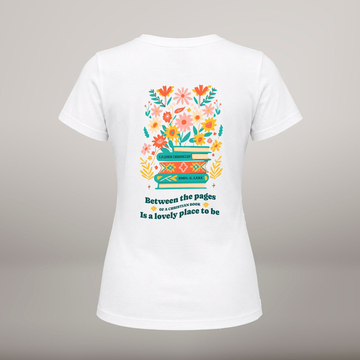 Entre as Páginas – T-shirt de Manga Curta | Caminho Collection | Sheepfy - Sheepfy