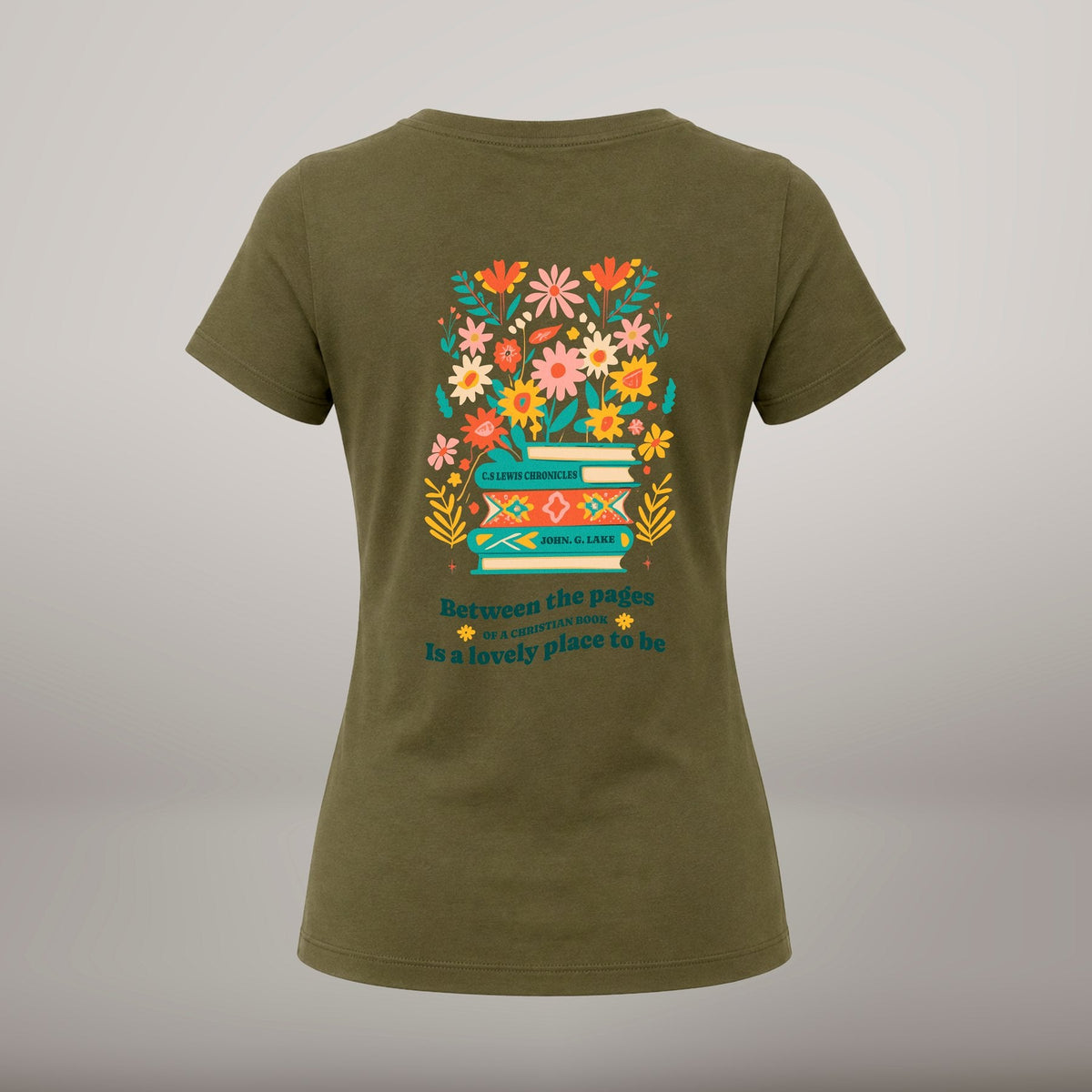 Entre as Páginas – T-shirt de Manga Curta | Caminho Collection | Sheepfy - Sheepfy