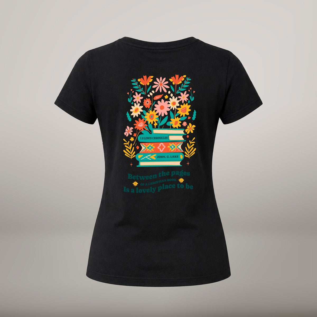Entre as Páginas – T-shirt de Manga Curta | Caminho Collection | Sheepfy - Sheepfy