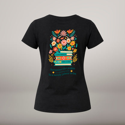 Entre as Páginas – T-shirt de Manga Curta | Caminho Collection | Sheepfy - Sheepfy
