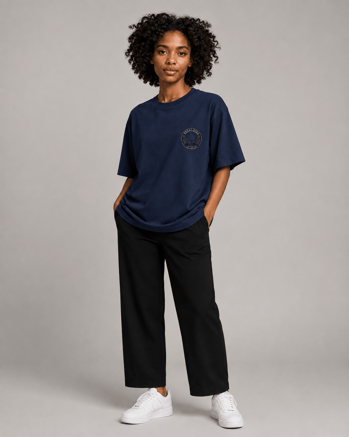 Escolhida – T-shirt cristã oversized de mulher – foto 4