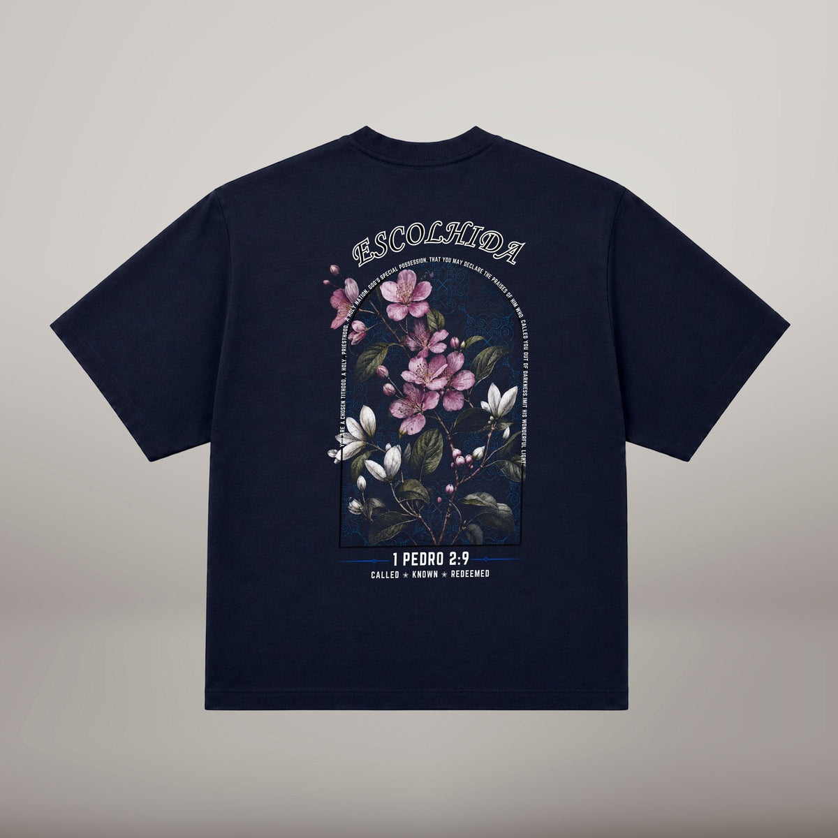 Escolhida – T-shirt Oversized | Caminho Collection | Sheepfy - Sheepfy