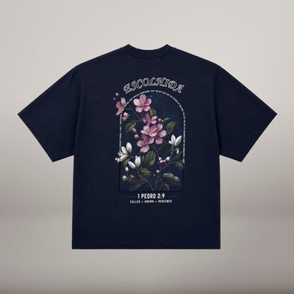 Escolhida – T-shirt Oversized | Caminho Collection | Sheepfy - Sheepfy