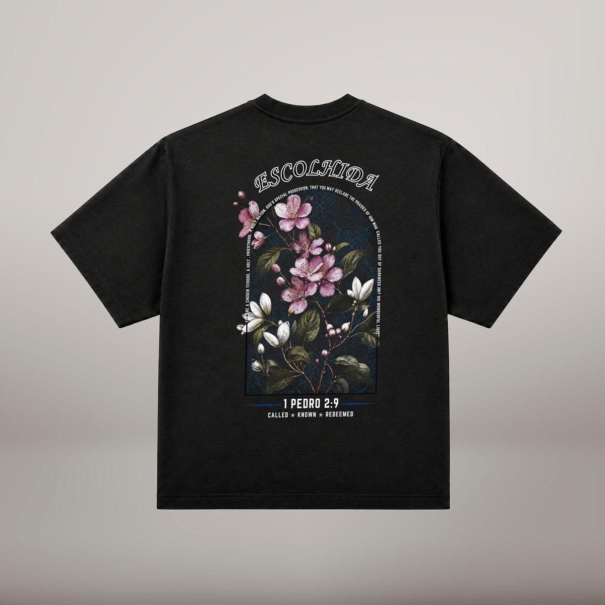 Escolhida – T-shirt Oversized | Caminho Collection | Sheepfy - Sheepfy