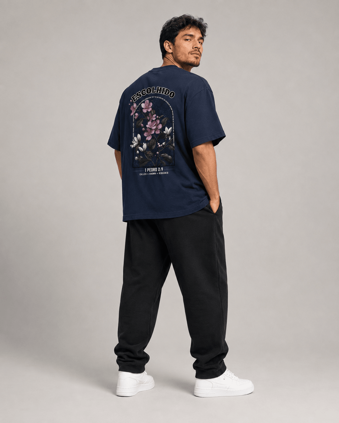Escolhido – T-shirt cristã de homem