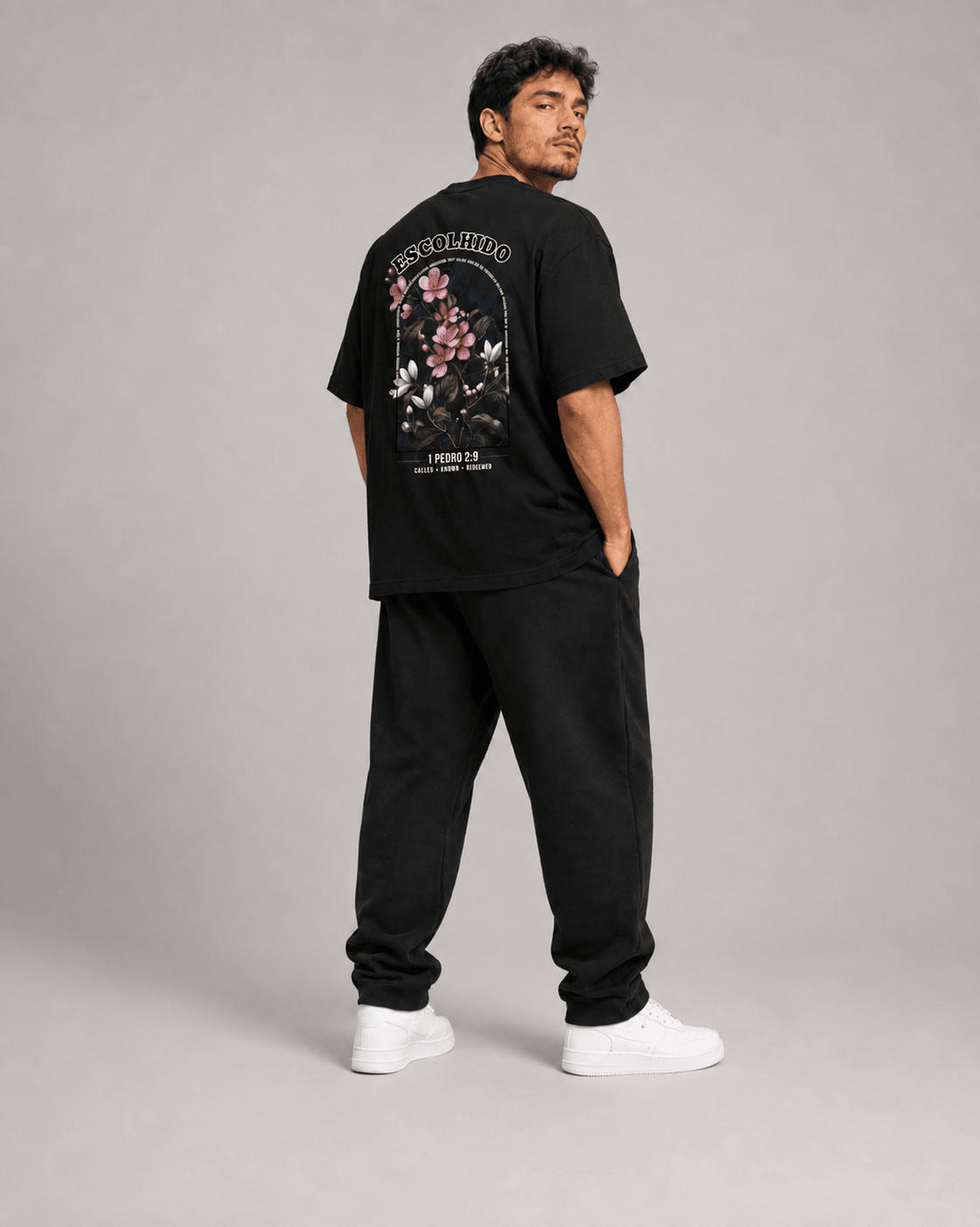 Escolhido – T-shirt cristã de homem – foto 3