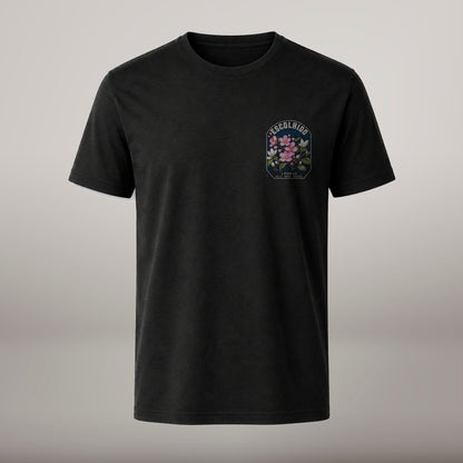 Escolhido – T-shirt cristã de homem, preta (frente)