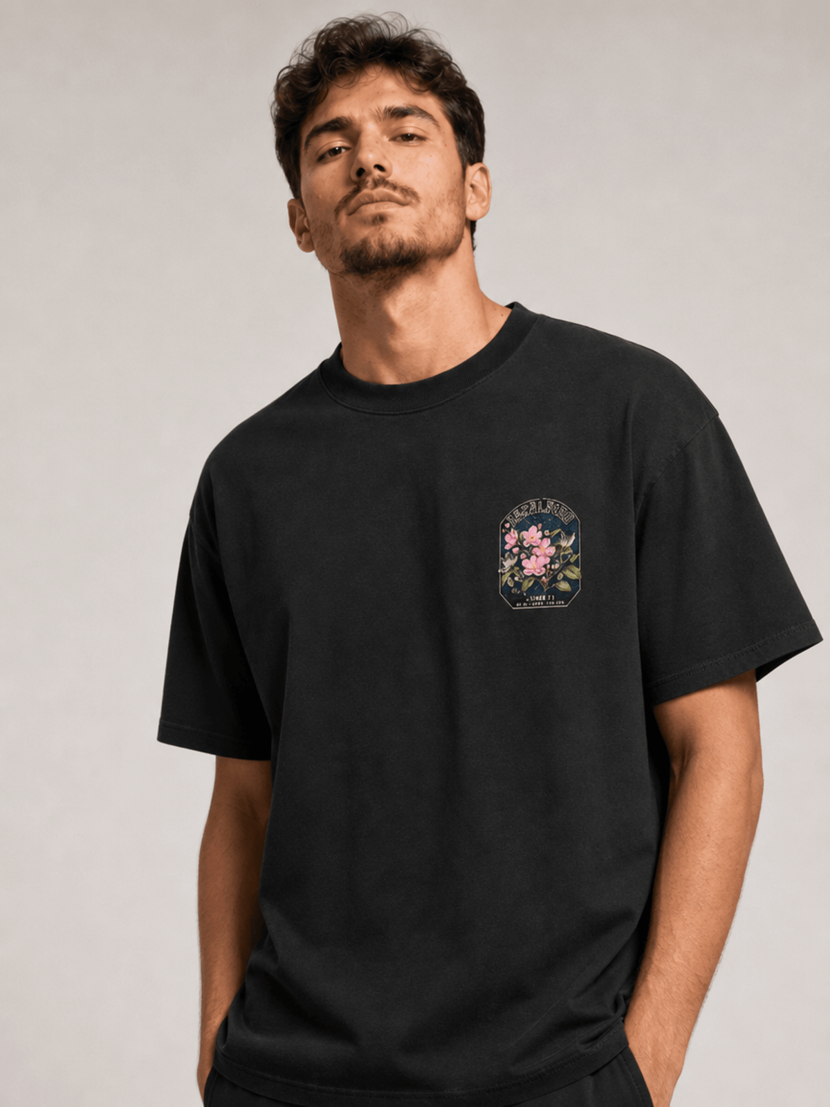 Escolhido – T-shirt cristã oversized de homem – foto 4