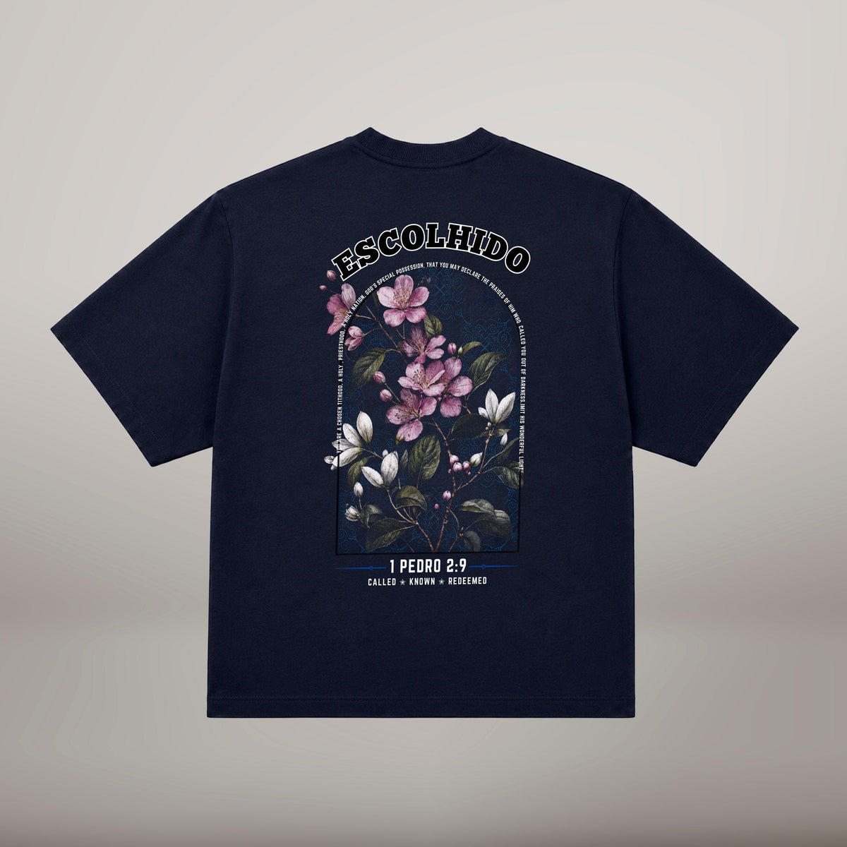 Escolhido – T-shirt Oversized | Caminho Collection | Sheepfy - Sheepfy