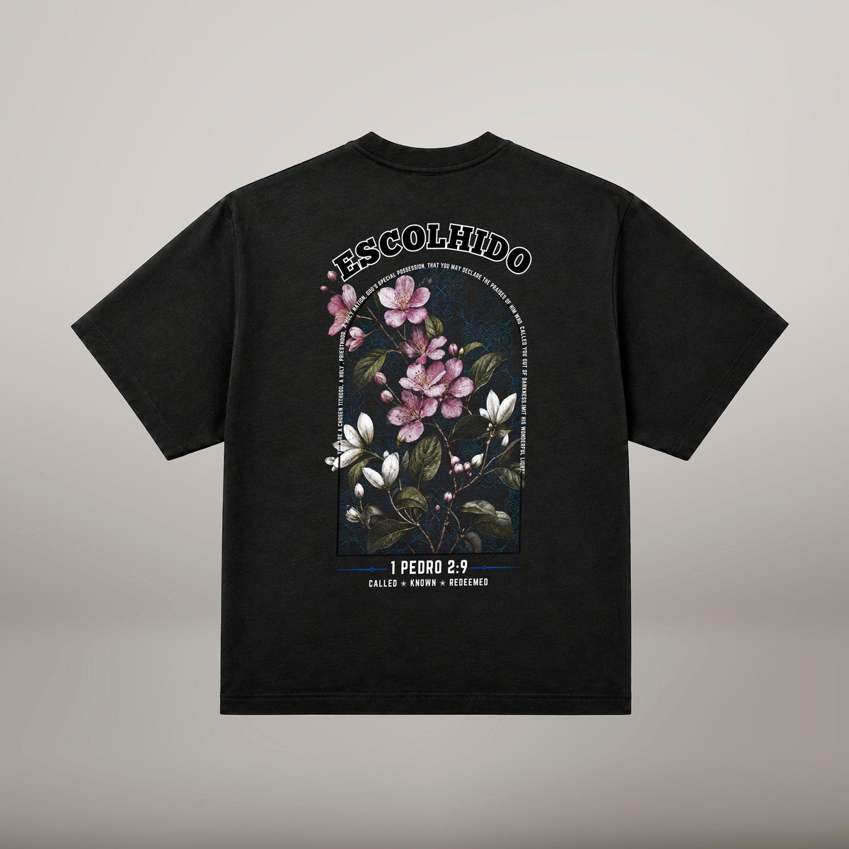 Escolhido – T-shirt Oversized | Caminho Collection | Sheepfy - Sheepfy