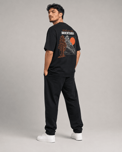 Faith Can Move Mountains – T-shirt cristã de homem