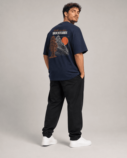 Faith Can Move Mountains – T-shirt cristã de homem – foto 3