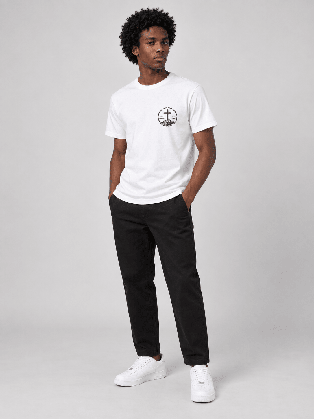 Faith – T-shirt cristã de homem – foto 2