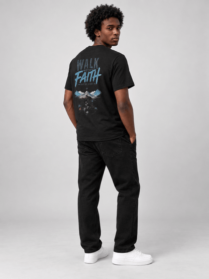 Faith Trail – T-shirt cristã de homem – foto 3