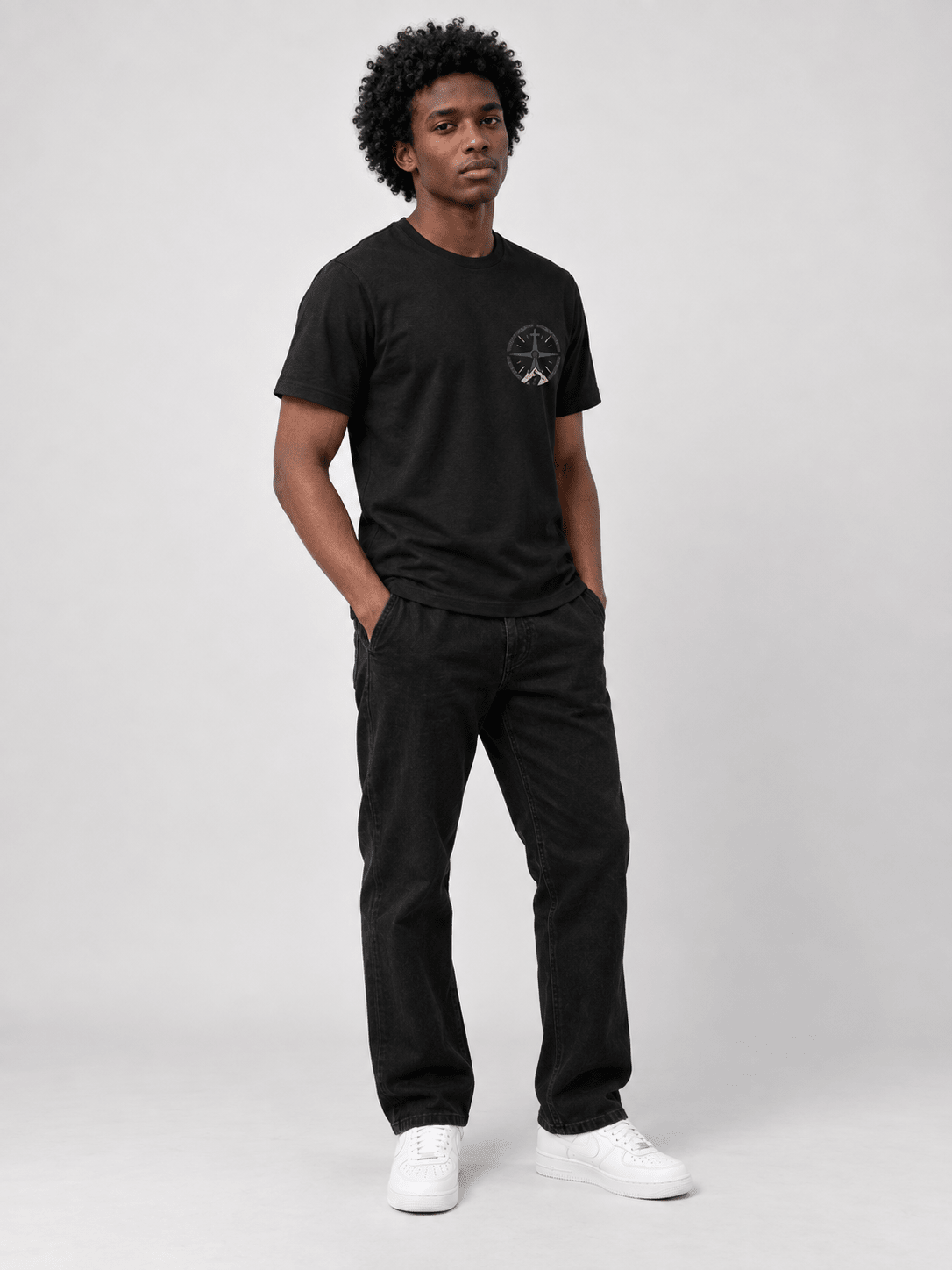 Faith Trail – T-shirt cristã de homem – foto 4