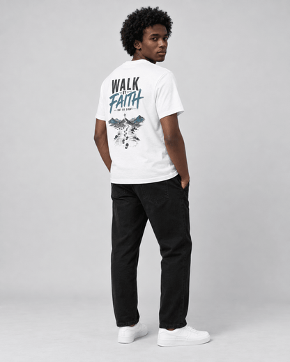 Faith Trail – T-shirt cristã de homem