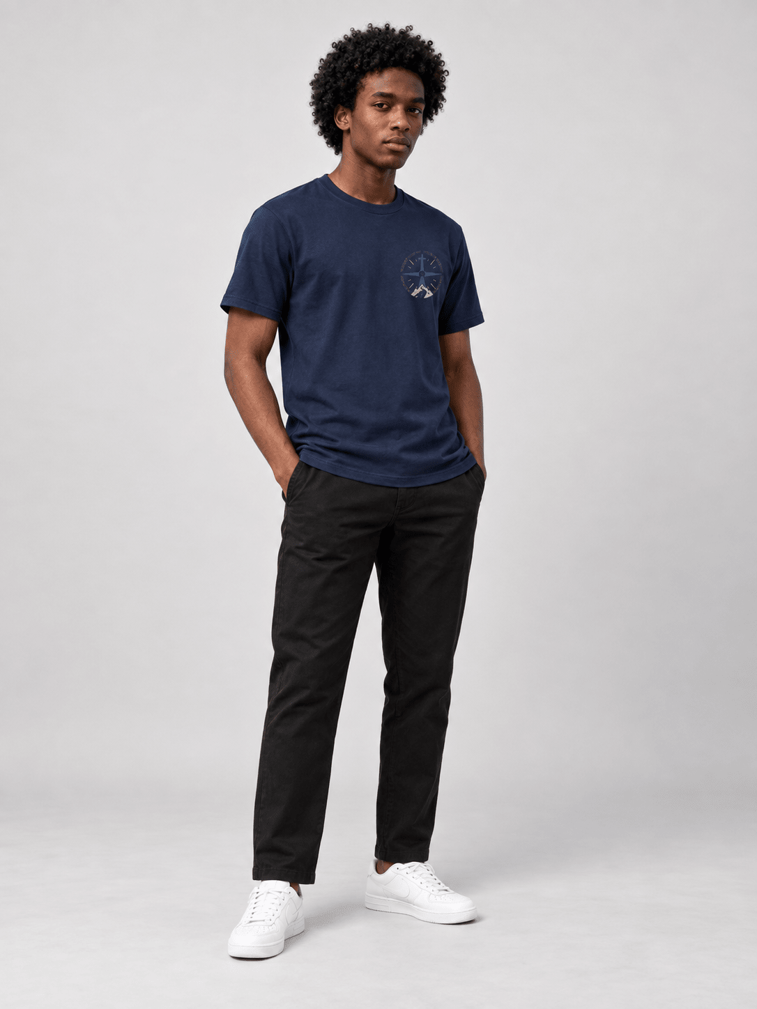 Faith Trail – T-shirt cristã de homem – foto 6