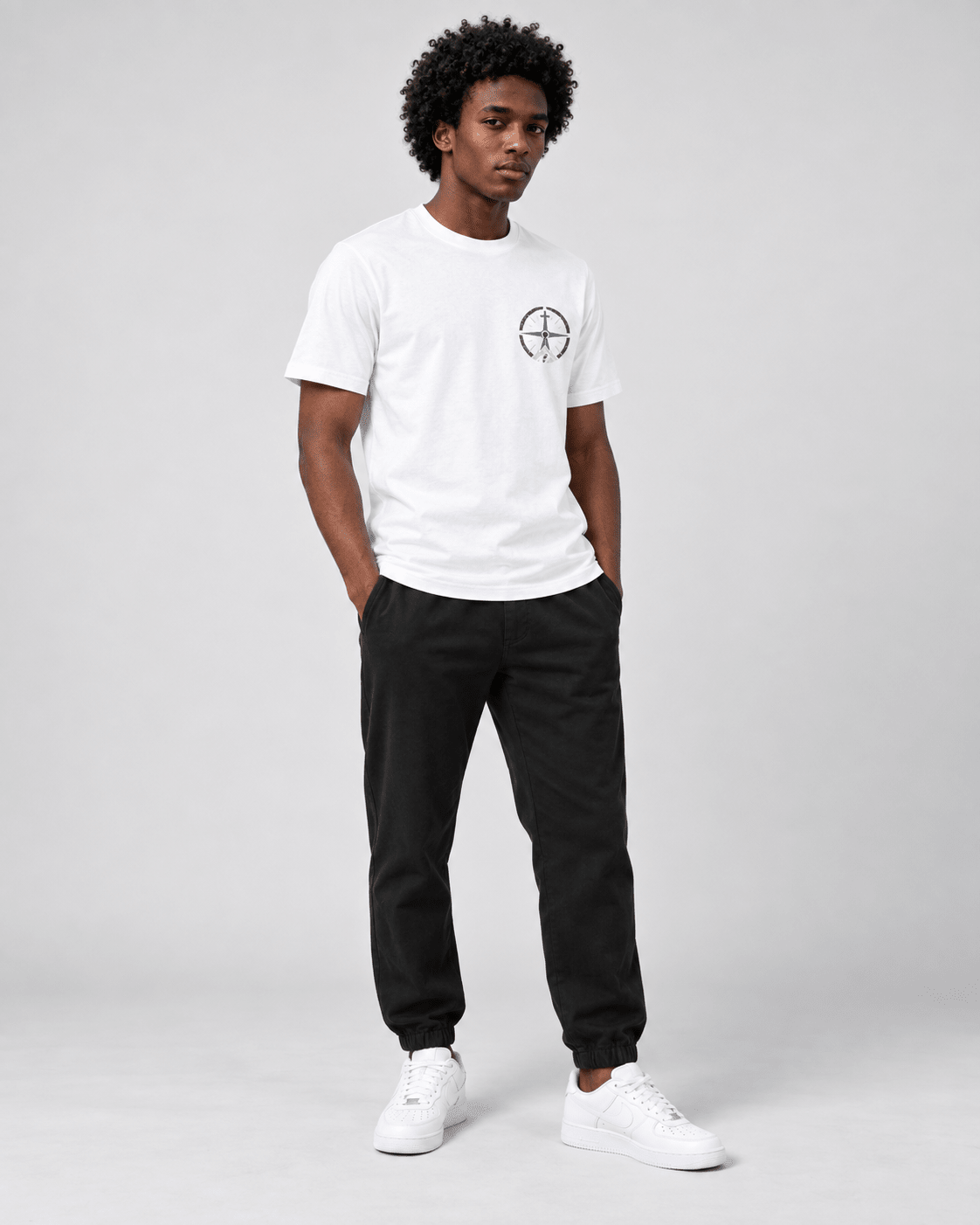Faith Trail – T-shirt cristã de homem – foto 2