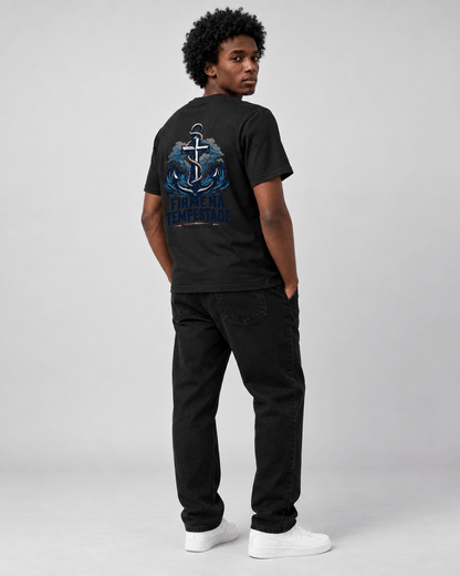 Firme na Tempestade – T-shirt cristã de homem – foto 4