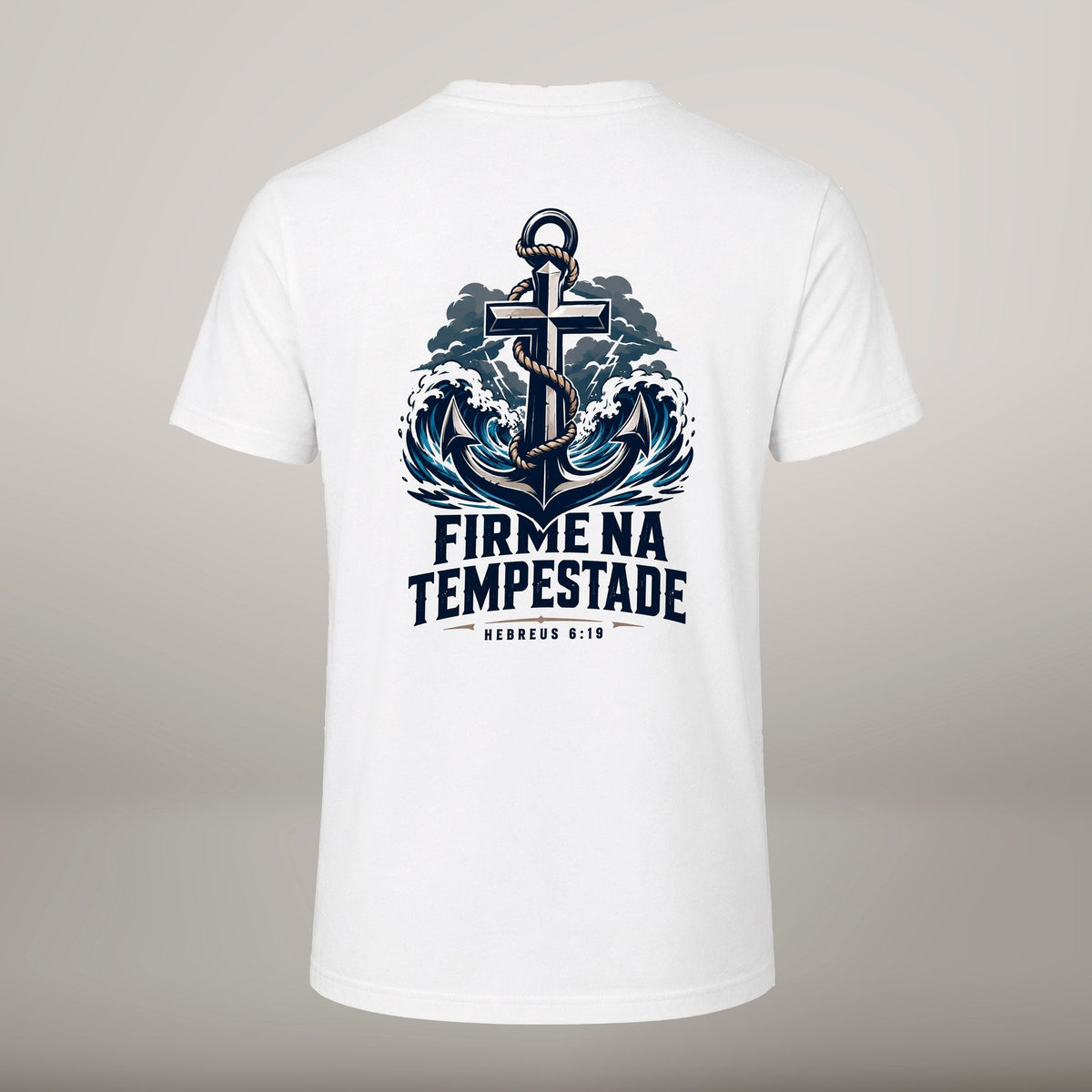 Firme na Tempestade – T-shirt de Manga Curta | Caminho Collection | Sheepfy - Sheepfy