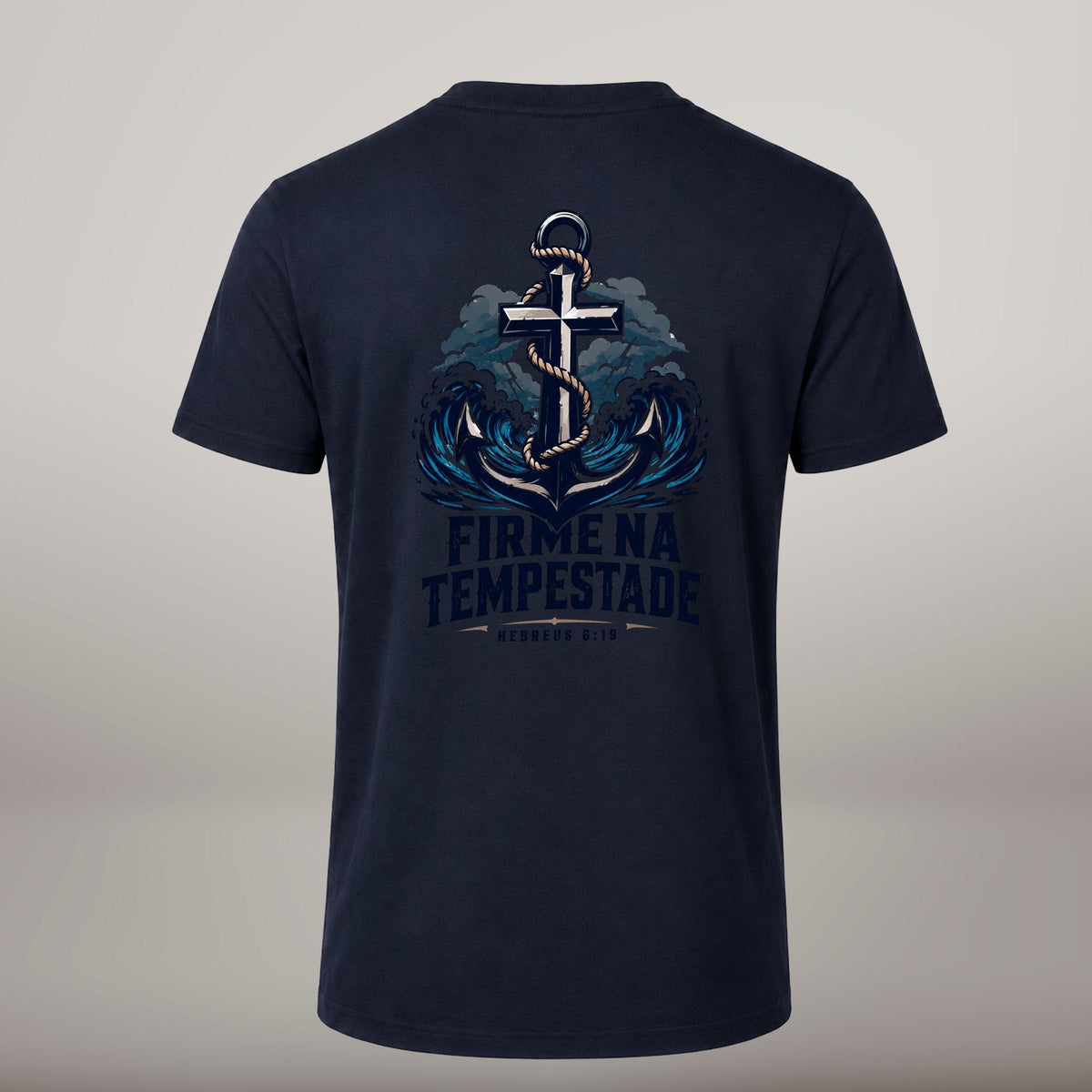 Firme na Tempestade – T-shirt de Manga Curta | Caminho Collection | Sheepfy - Sheepfy