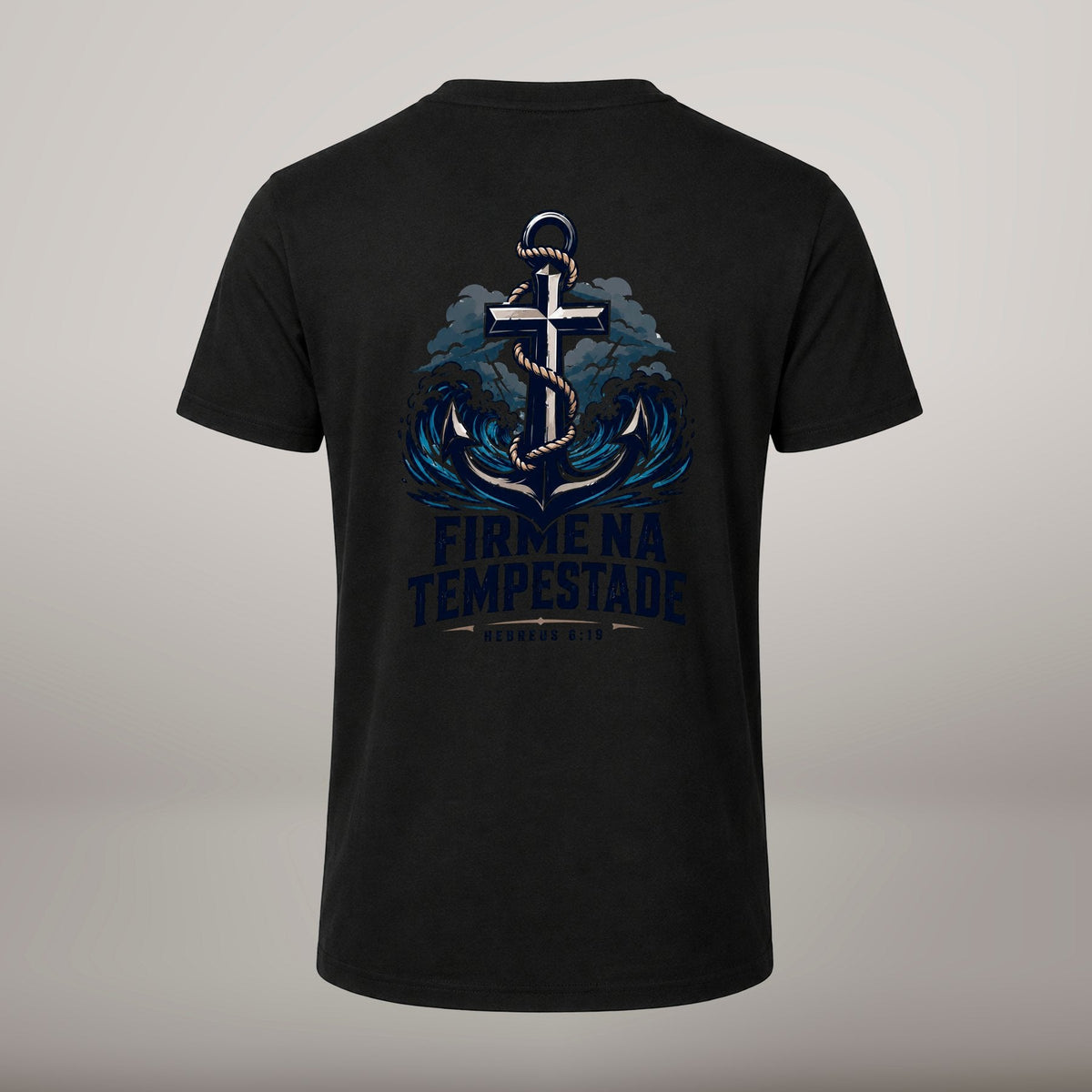 Firme na Tempestade – T-shirt de Manga Curta | Caminho Collection | Sheepfy - Sheepfy