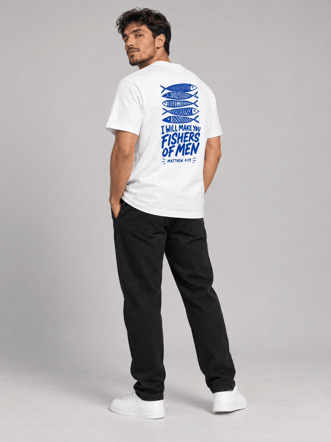Fishers of Men – T-shirt cristã de homem