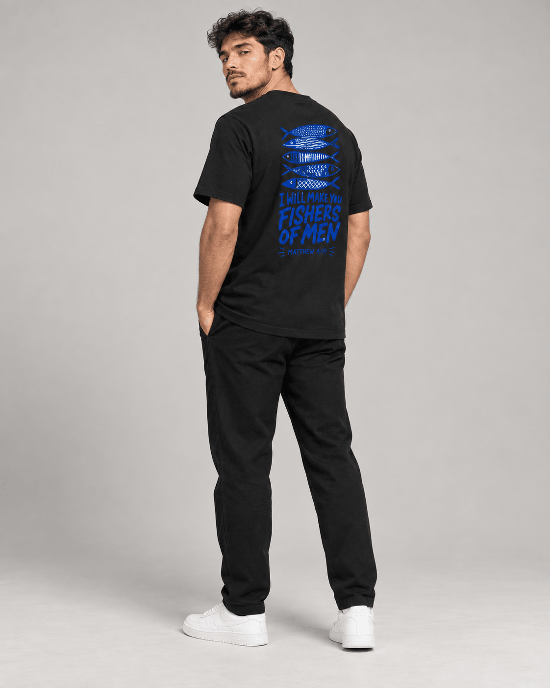 Fishers of Men – T-shirt cristã de homem – foto 3