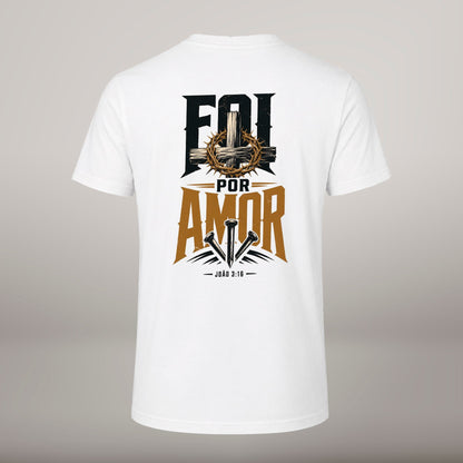 Foi Por Amor – T-shirt de Manga Curta | Caminho Collection | Sheepfy - Sheepfy
