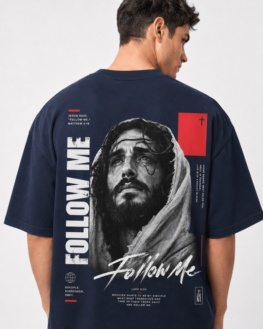 Follow Me – T-shirt Oversized | Caminho Collection | Sheepfy - Sheepfy