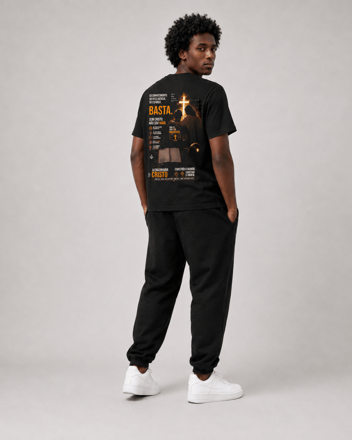 Fonte Inesgotável – T-shirt cristã de homem